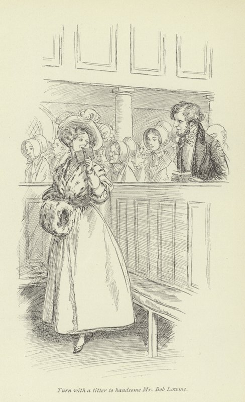 Ilustrace pro Janets Repentance od George Eliota od Hugh Thomson