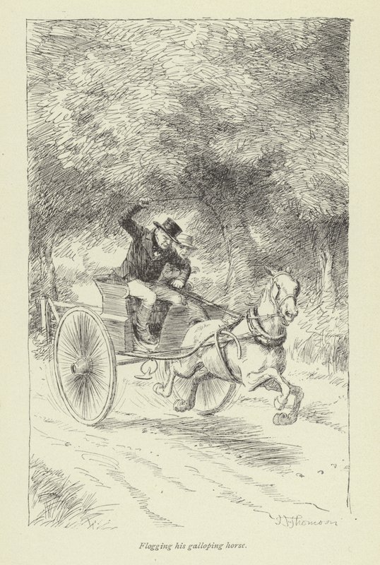 Ilustrace pro Janets Repentance od George Eliota od Hugh Thomson