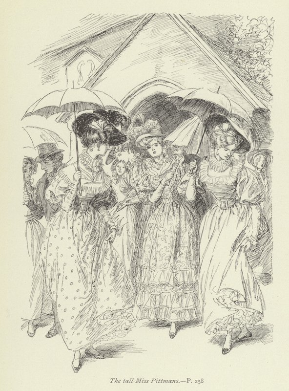 Ilustrace pro Janets Repentance od George Eliota od Hugh Thomson