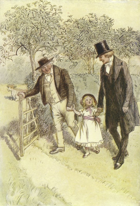 Ilustrace pro Janets Repentance od George Eliota od Hugh Thomson