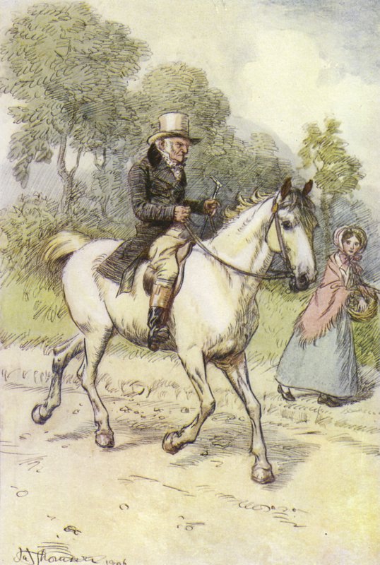 Ilustrace pro Janets Repentance od George Eliota od Hugh Thomson