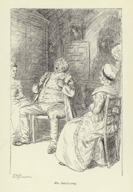 Ilustrace pro pana Gilfilse Love Story od George Eliota od Hugh Thomson