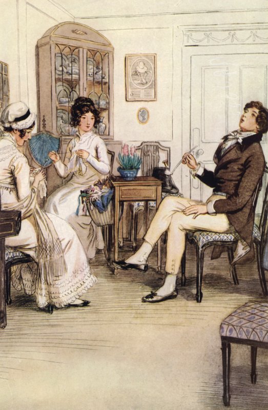 Ilustrace pro kvalitní ulici od Hugh Thomson