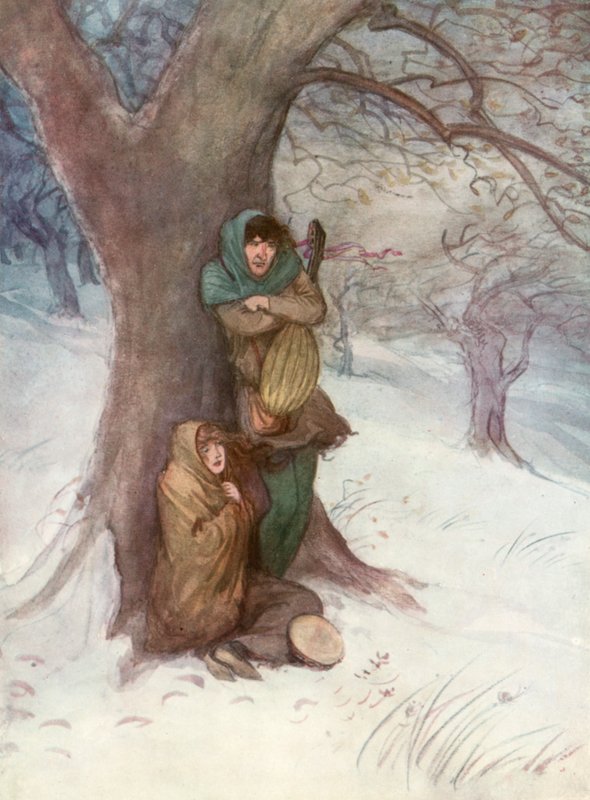 Ilustrace pro Shakespearovo dílo Jak se vám líbí od Hugh Thomson