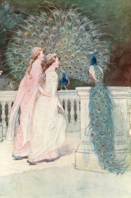 Ilustrace pro Shakespeara, jak se vám líbí od Hugh Thomson