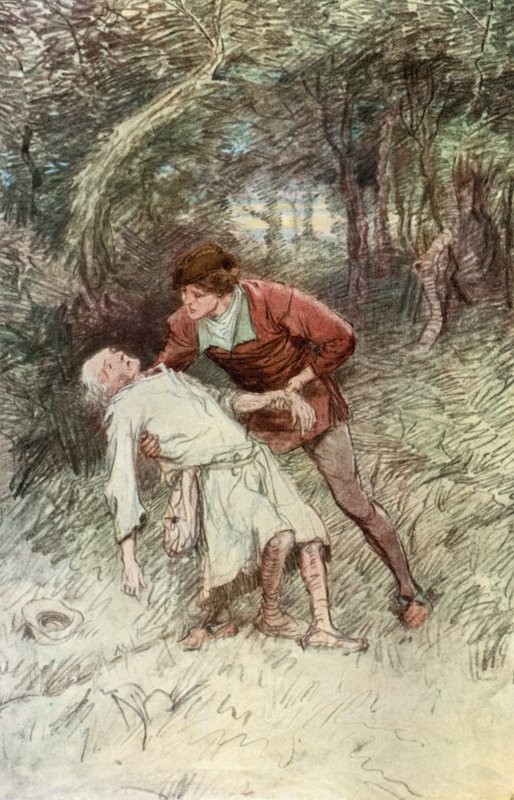 Ilustrace pro Shakespeara, jak se vám líbí od Hugh Thomson