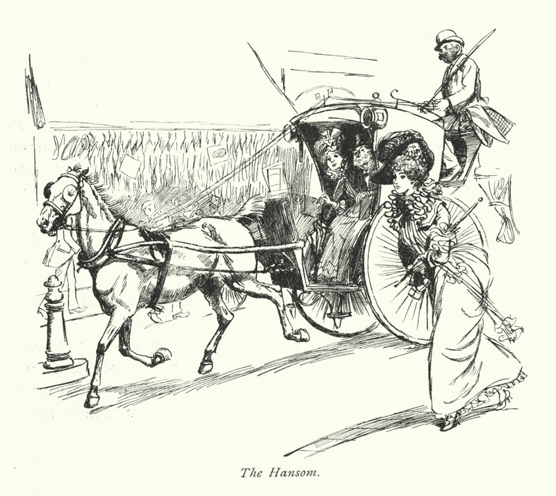 Londýn: (barevná litografie) od Hugh Thomson