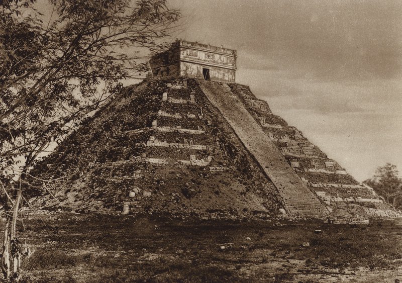 Mexiko: Zřícenina Chich