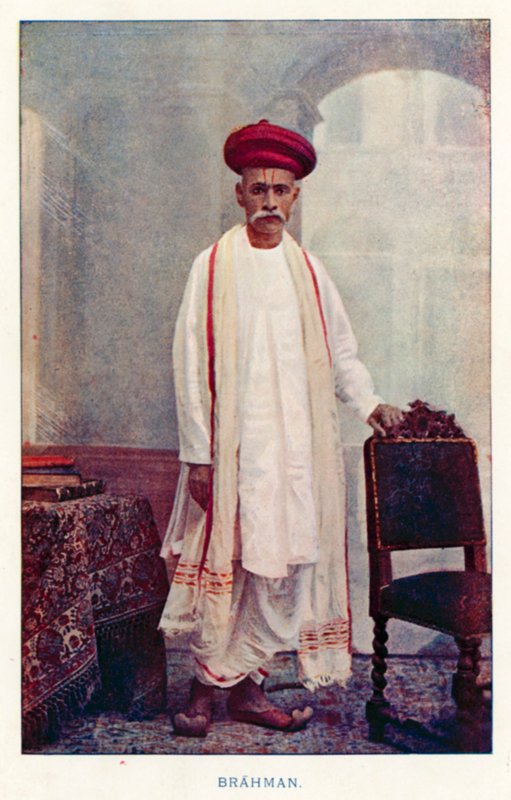 Indiánští domorodci: Brahman (barevná fotografie) od Indian photographer