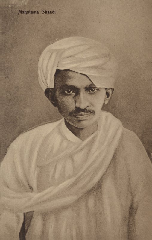 Mahátma Gándí od Indian photographer