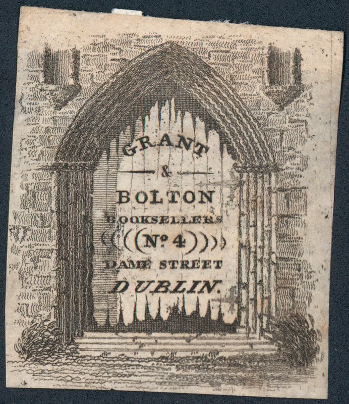 Obchodní karta, Grant & Bolton od Irish School