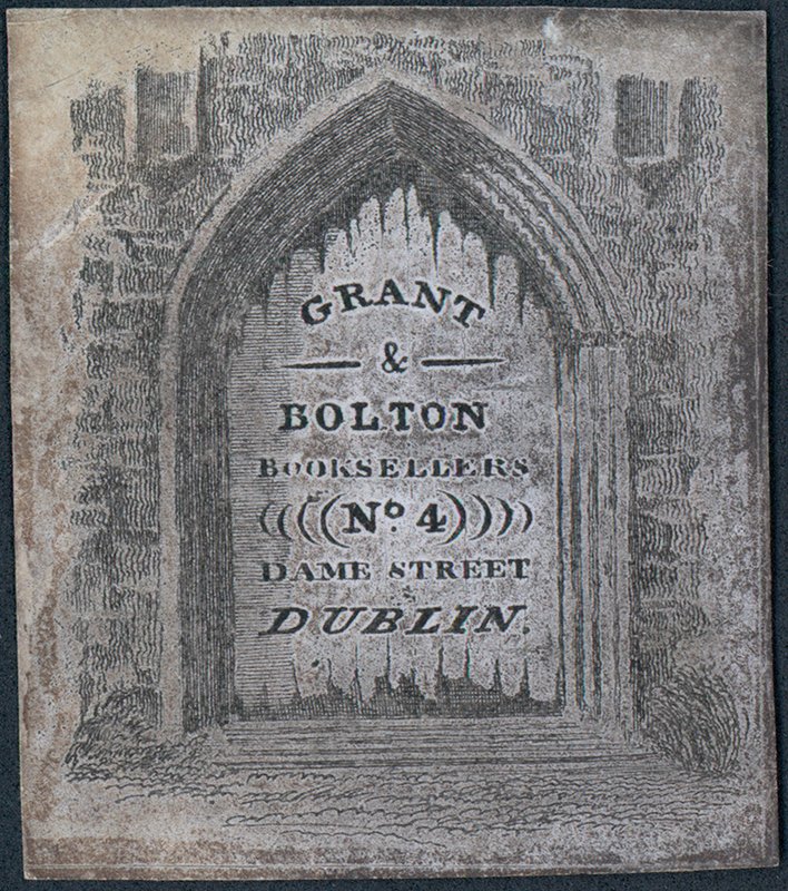 Obchodní karta, Grant & Bolton od Irish School