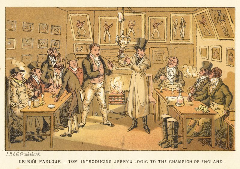Salon betlémů od Isaac, Robert and George Cruikshank