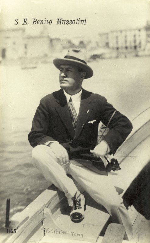 Benito Mussolini od Italian Photographer