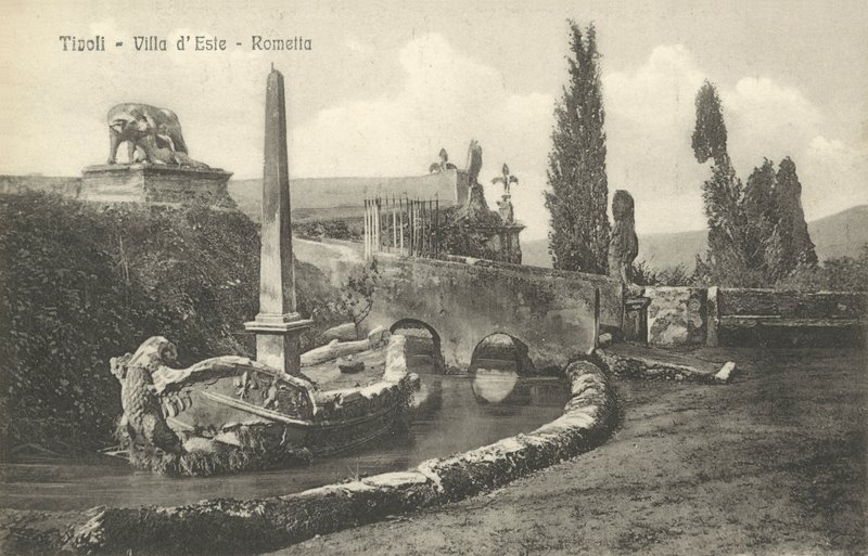 Tivoli, Villa DEste, Rometta od Italian Photographer
