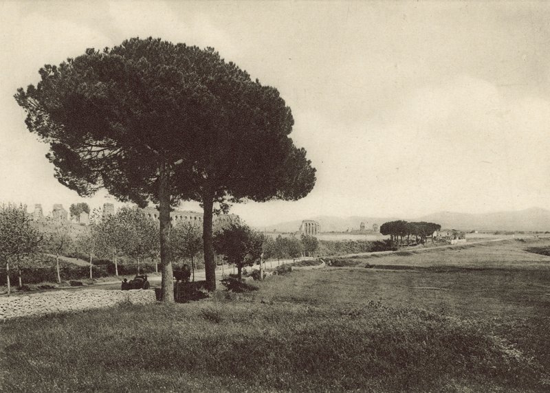 Akvadukt Claudius na nové Appian Way od Italian Photographer