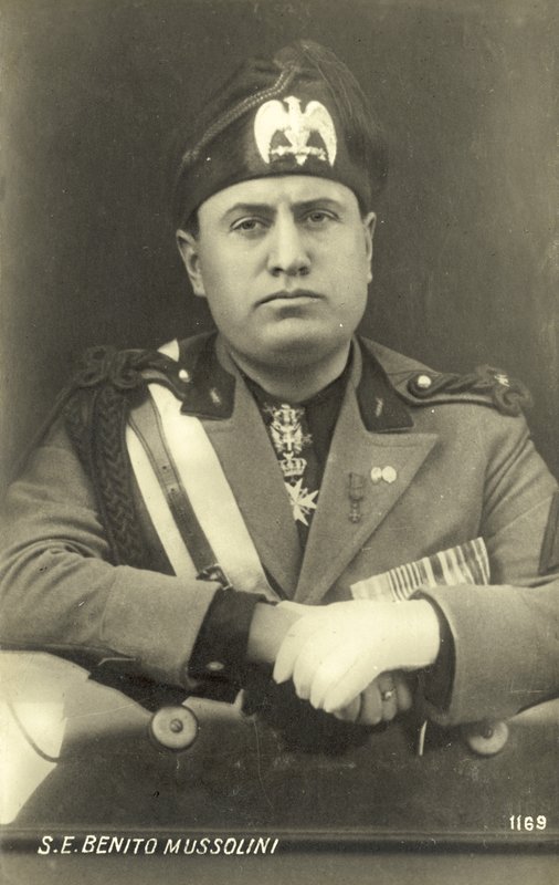 Benito Mussolini od Italian Photographer