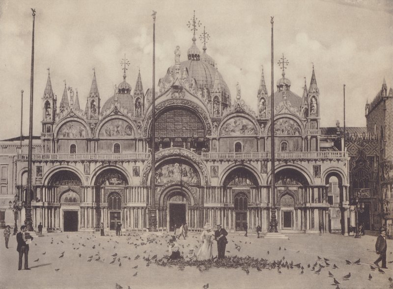Chiesa S Marco (černobílá fotografie) od Italian Photographer