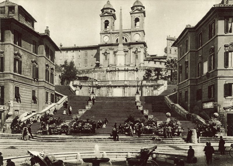 Kostel Trinita dei Monti od Italian Photographer