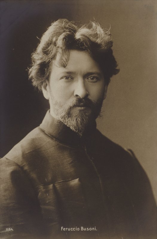 Feruccio Busoni , italský skladatel a pianista od Italian Photographer