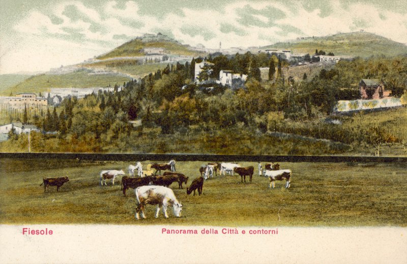 Fiesole, Florencie, Itálie od Italian Photographer