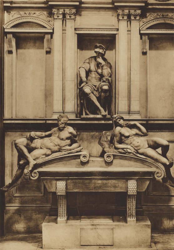 Firenze / Florencie: Medicejské kaple, Památník Lorenza de 