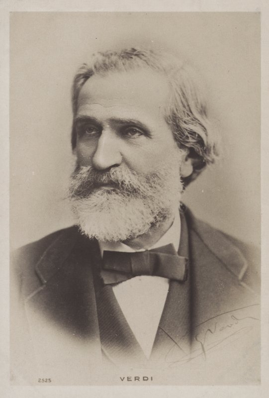Giuseppe Verdi , italský skladatel od Italian Photographer