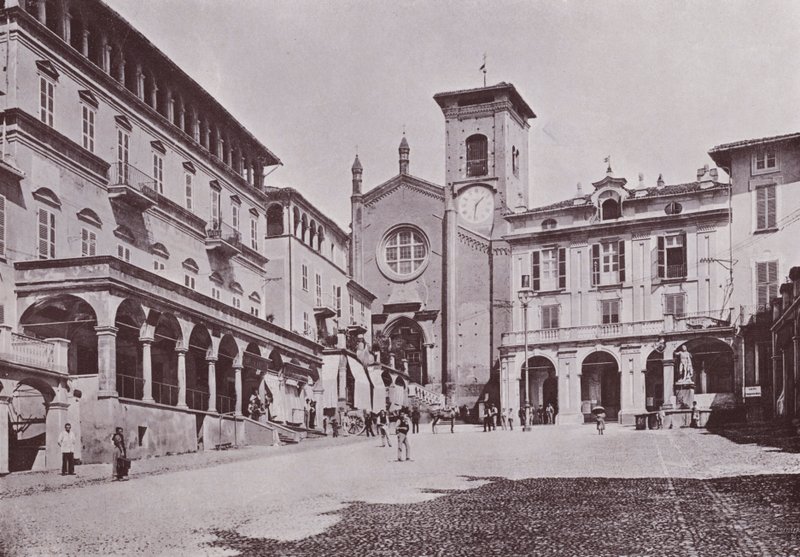 Itálie: Montcalieri (černobílá fotografie) od Italian Photographer