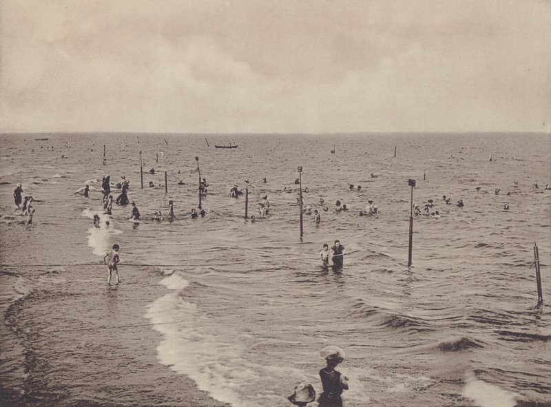 Lido, Bagni Di Mare (černobílá fotografie) od Italian Photographer