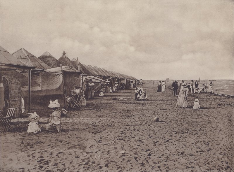 Lido, Pláž (černobílá fotografie) od Italian Photographer