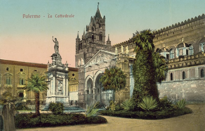 Metropolitní katedrála Nanebevzetí Panny Marie, Palermo, Sicílie od Italian Photographer