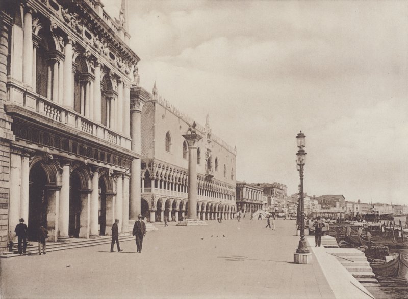 Molo, z královské zahrady (černobílá fotografie) od Italian Photographer