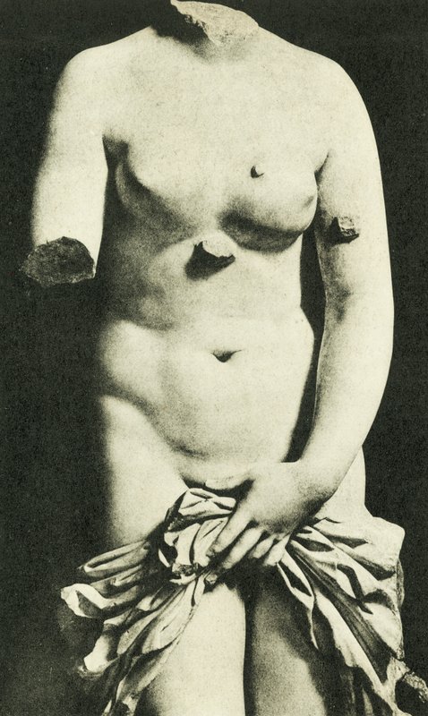 Muzeum, Syrakuská Venuše, 3. století př. n. l. Credesis (čb fotografie) od Italian Photographer
