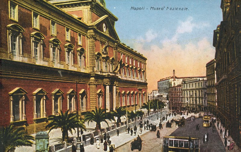Neapol, Itálie, Národní muzeum od Italian Photographer