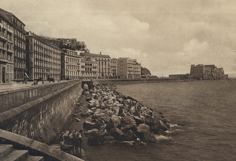 Neapol: Via Caracciolo a Castello Dell