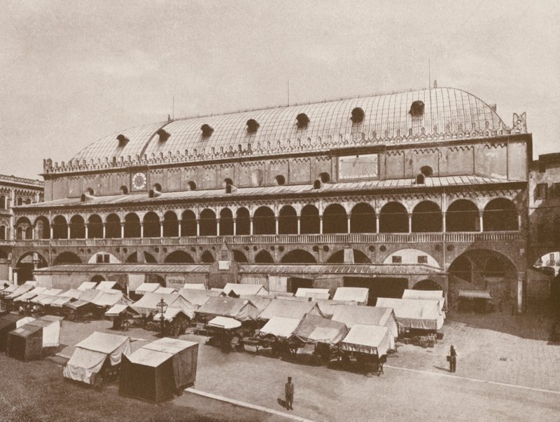 Padova, Palazzo Della Ragione (čb fotografie) od Italian Photographer