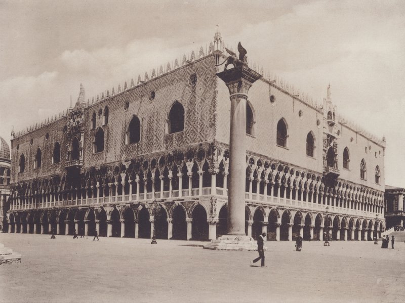Dóžecí palác (černobílá fotografie) od Italian Photographer