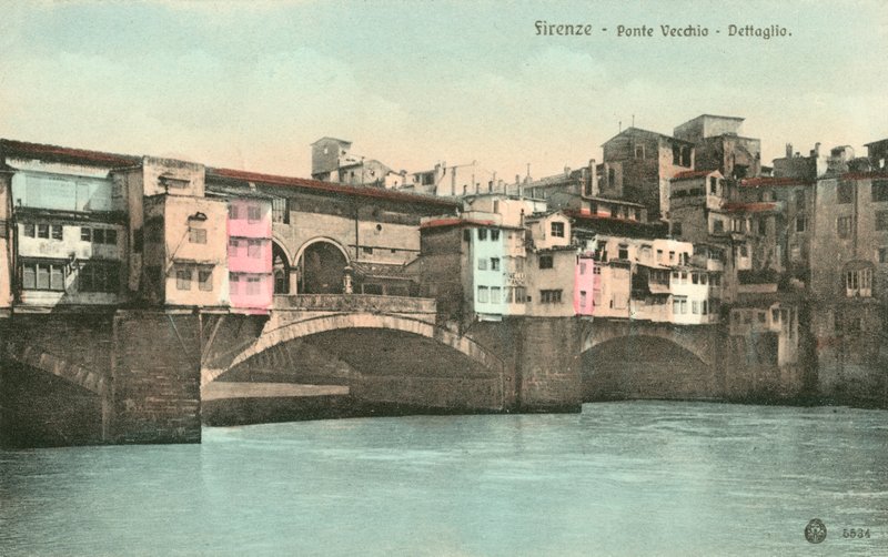 Ponte Vecchio, Florencie, Itálie od Italian Photographer