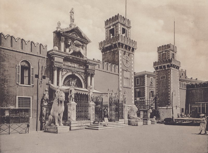 Regio Arsenale Marittimo (černobílá fotografie) od Italian Photographer