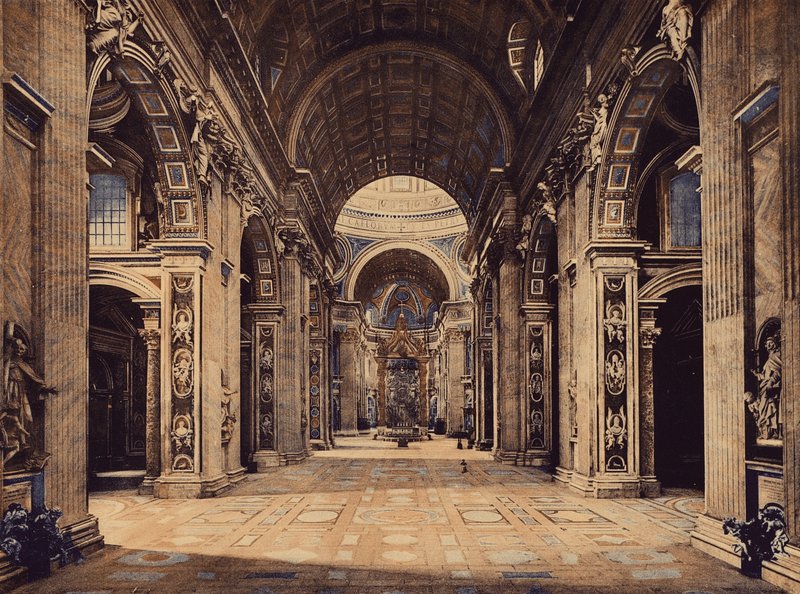 Roma / Řím: Pietro, interno (barevné foto) od Italian Photographer