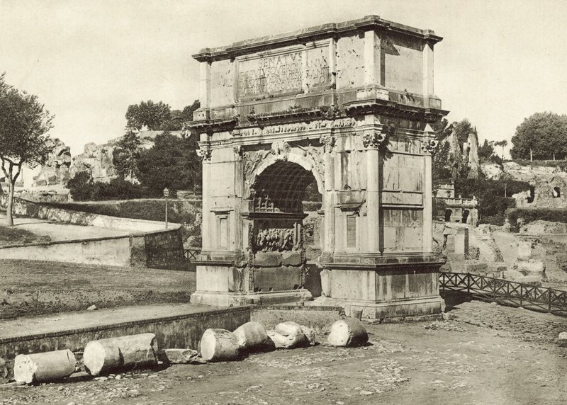 Forum Romanum, Titův oblouk od Italian Photographer