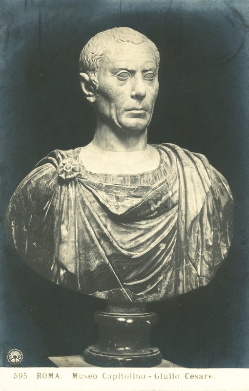 Řím, Kapitolské muzeum, Busta, Julius Caesar od Italian Photographer