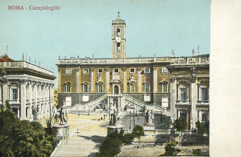 Řím, Itálie, Campidoglio od Italian Photographer