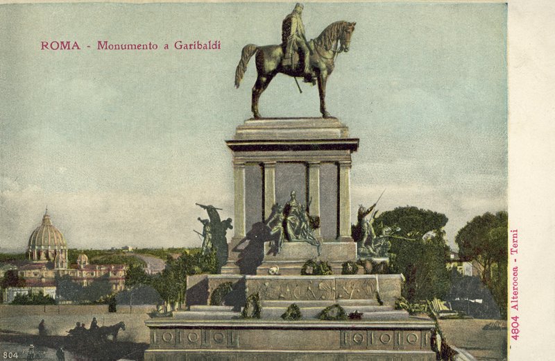 Řím, Itálie, Garibaldiho památník od Italian Photographer