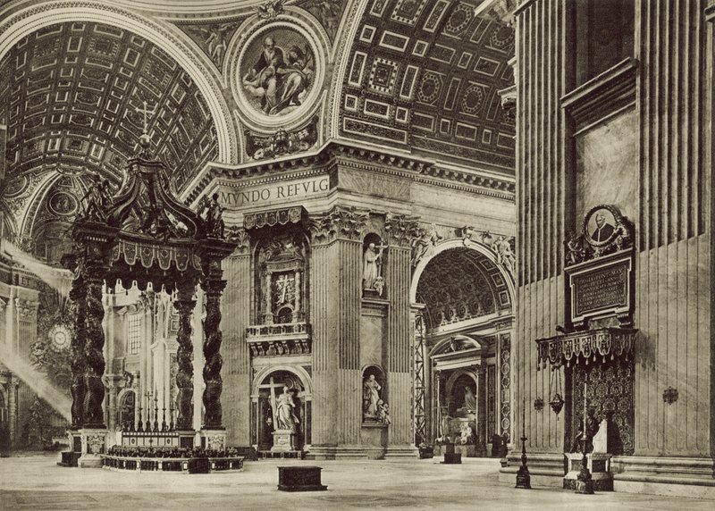Bazilika svatého Petra, uvnitř od Italian Photographer