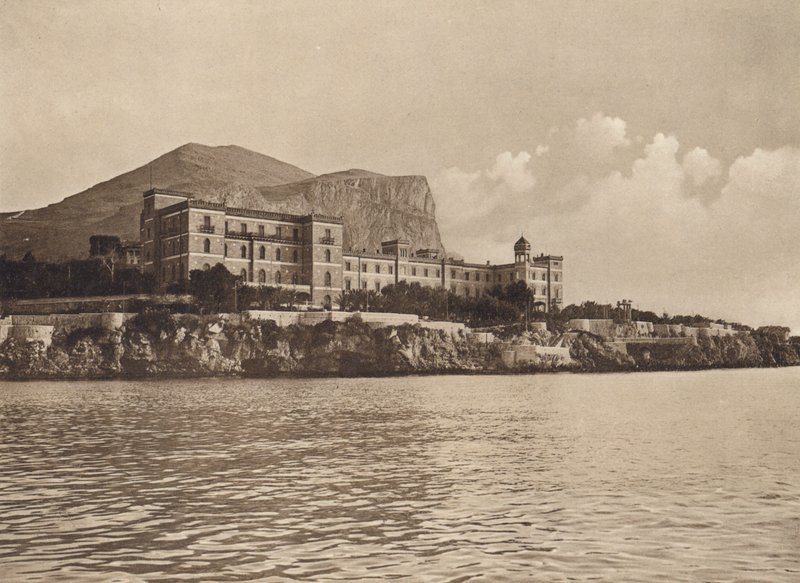 Sicílie / Sicílie: Villa Igea (č/b fotografie) od Italian Photographer
