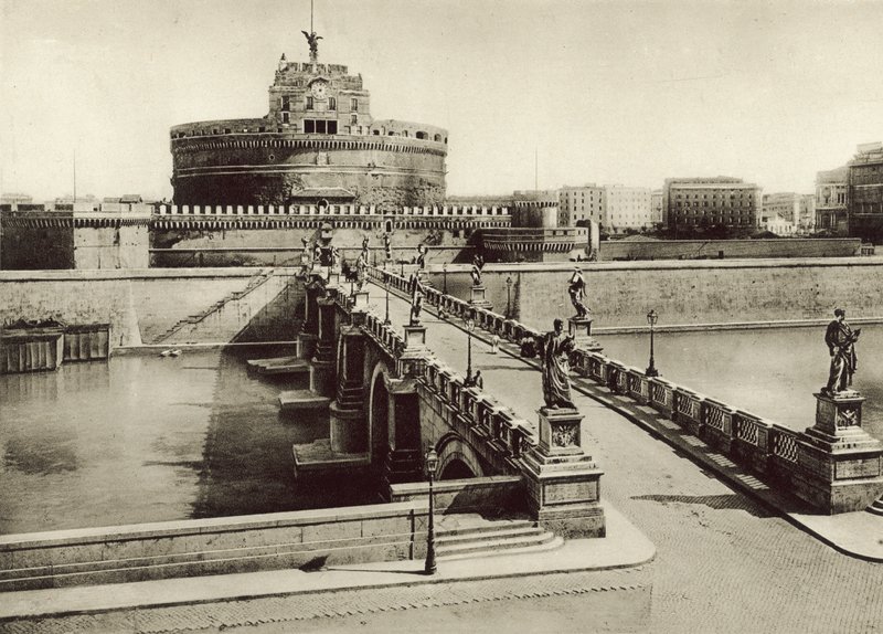 Hrad a most St Angelo od Italian Photographer