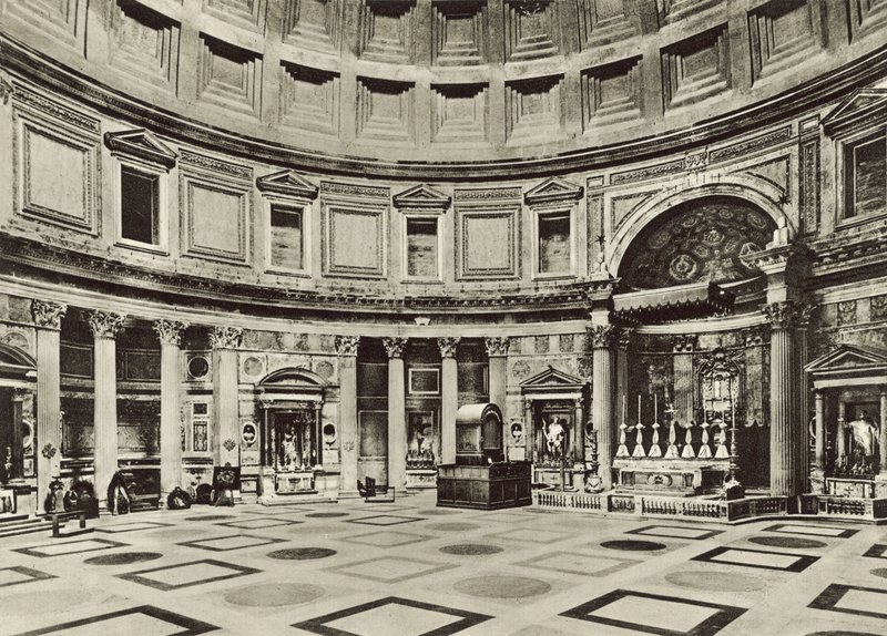 Pantheon, uvnitř od Italian Photographer