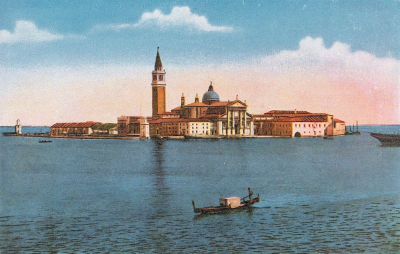 Benátky/Benátky: ostrov S Giorgio (barevné foto) od Italian Photographer