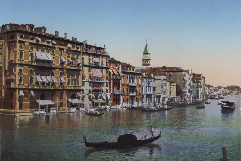 Venezia, Canal Grande, Fuga Alberghi od Italian Photographer